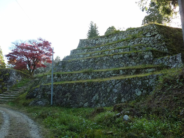 岩村城本丸の石垣