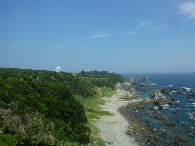 潮岬灯台からの眺め